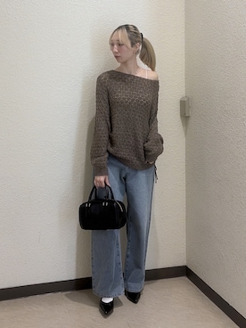 こころさん（レディース・163cm）の冬コーディネート