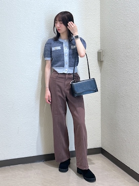 「骨格ナチュラル」｜こころさん（レディース・163cm）の夏コーディネート