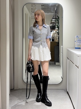 「FREE'S MART（フリーズマート）のアイテム」を使った、こころさん（レディース・163cm）の春コーディネート