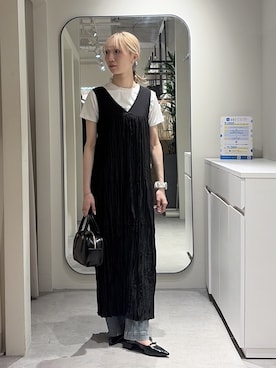 「FREE'S MART（フリーズマート）のアイテム」を使った、こころさん（レディース・163cm）の春コーディネート