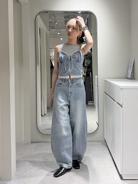 「FREE'S MART（フリーズマート）のアイテム」を使った、こころさん（レディース・163cm）の夏コーディネート