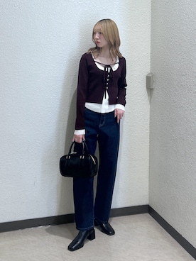 こころさん（レディース・163cm）の冬コーディネート