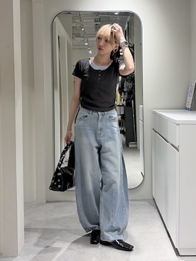 「FREE'S MART（フリーズマート）のアイテム」を使った、こころさん（レディース・163cm）の夏コーディネート