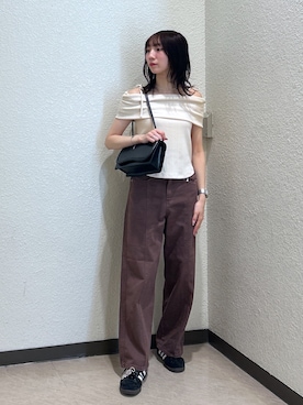 「骨格ナチュラル」｜こころさん（レディース・163cm）の夏コーディネート