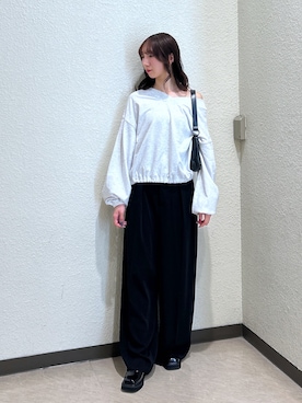 こころさん（骨格ナチュラル・レディース・163cm）の秋コーディネート