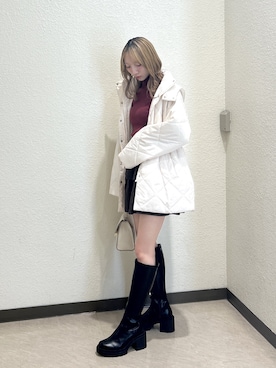 「アイテム（スニーカー）」を使った、こころさん（レディース・163cm・20代）の秋コーディネート