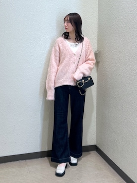 「FREE'S MART（フリーズマート）のアイテム（トートバッグ）」を使った、こころさん（レディース・163cm）の秋コーディネート