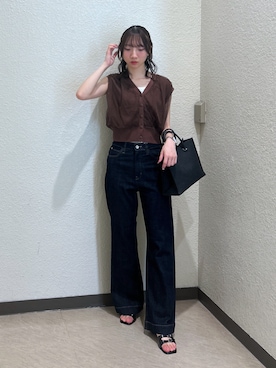 「FREE'S MART（フリーズマート）のアイテム」を使った、こころさん（レディース・163cm）の夏コーディネート