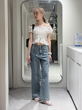 「FREE'S MART（フリーズマート）のアイテム」を使った、こころさん（レディース・163cm）の春コーディネート