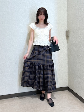 「FREE'S MART（フリーズマート）のアイテム」を使った、こころさん（レディース・163cm）の夏コーディネート