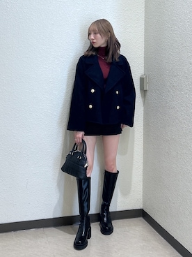 「アイテム（スニーカー）」を使った、こころさん（レディース・163cm・20代）の秋コーディネート