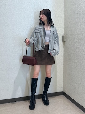 こころさん（骨格ナチュラル・レディース・163cm）の秋コーディネート