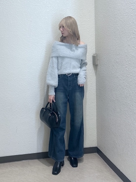 「FREE'S MART（フリーズマート）のアイテム（シューズ）」を使った、こころさん（レディース・163cm）の冬コーディネート