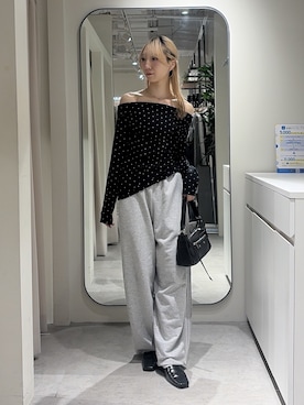 「FREE'S MART（フリーズマート）のアイテム（パンツ）」を使った、こころさん（レディース・163cm）の秋コーディネート