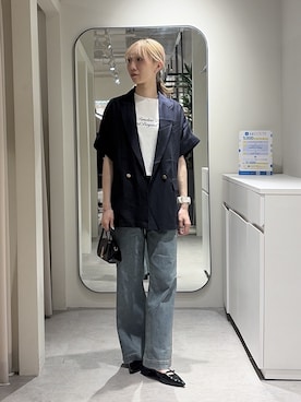「FREE'S MART（フリーズマート）のアイテム」を使った、こころさん（レディース・163cm）の春コーディネート