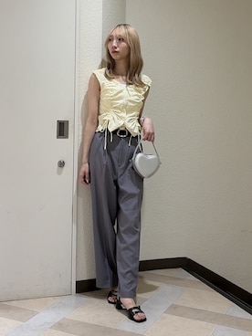 こころさん(レディース・163cm)の夏コーディネート