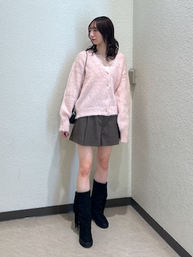 「FREE'S MART（フリーズマート）のアイテム（トートバッグ）」を使った、こころさん（レディース・163cm）の秋コーディネート