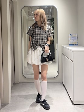 「FREE'S MART（フリーズマート）のアイテム」を使った、こころさん（レディース・163cm）の春コーディネート