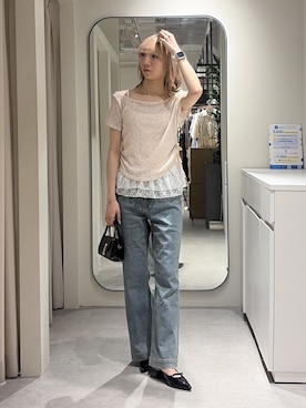 「FREE'S MART（フリーズマート）のアイテム」を使った、こころさん（レディース・163cm）の春コーディネート
