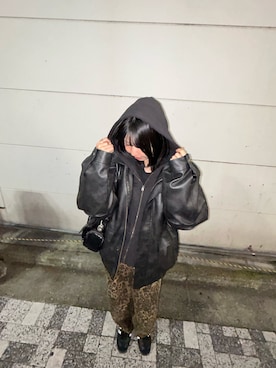 「PAGEBOY（ページボーイ）のアイテム（ジャケット/アウター）」を使った、ちょすさん（レディース・163cm）の春コーディネート