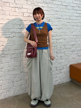 ひなのさん(レディース・159cm)の夏コーディネート
