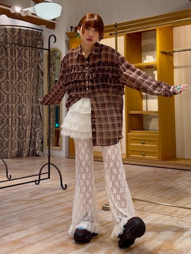 ひなのさん（レディース・159cm）の秋コーディネート