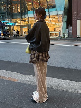 ひなのさん（レディース・159cm）の秋コーディネート