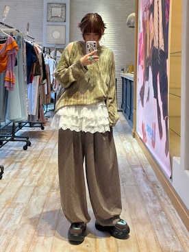 ひなのさん（レディース・159cm）の秋コーディネート