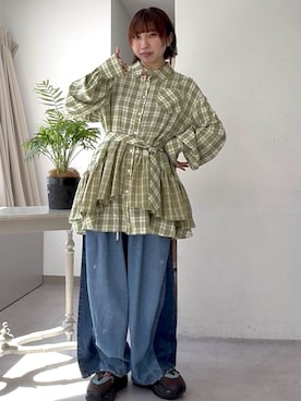 ひなのさん（レディース・159cm）の春コーディネート