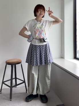 ひなのさん（レディース・159cm）の夏コーディネート
