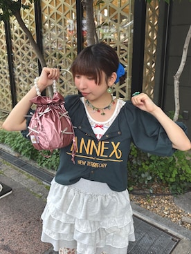「HELLO.SANFRANCISCO（ハローサンフランシスコ）のアイテム」を使った、ひなのさん（骨格ストレート・レディース・159cm）の夏コーディネート