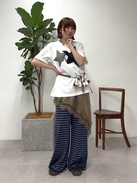 ひなのさん(レディース・159cm)の夏コーディネート