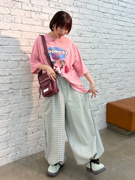 ひなのさん(レディース・159cm)の夏コーディネート