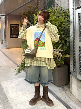 ひなのさん（レディース・159cm）の春コーディネート