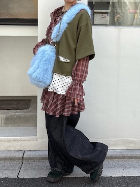 ひなのさん（レディース・159cm）の秋コーディネート