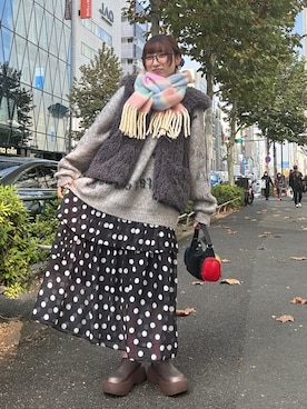 ひなのさん(レディース・159cm)の冬コーディネート