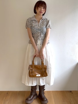 ひなのさん（レディース・159cm）の夏コーディネート