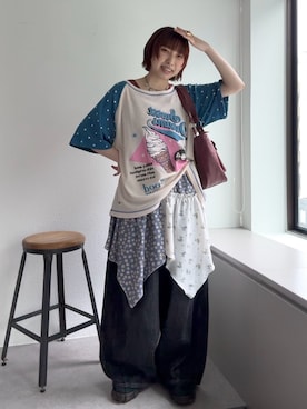 ひなのさん(レディース・159cm)の夏コーディネート