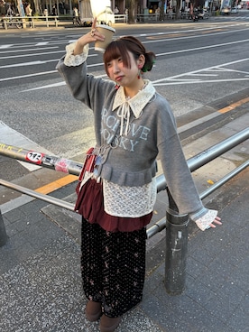 ひなのさん（レディース・159cm）の冬コーディネート