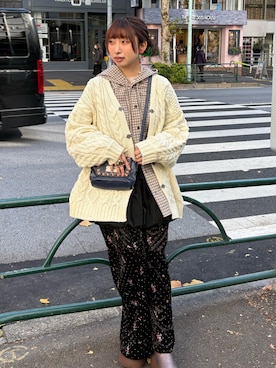 ひなのさん（レディース・159cm）の秋コーディネート