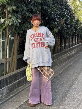 「アイテム（財布/小物）」を使った、ひなのさん（レディース・159cm）の冬コーディネート