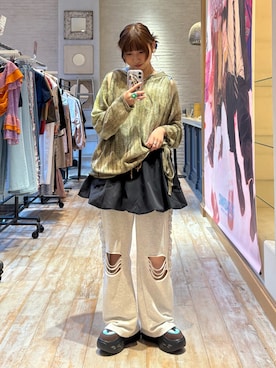 ひなのさん（レディース・159cm）の秋コーディネート