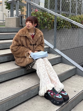 「アイテム（ワンピース/ドレス）」を使った、ひなのさん（レディース・159cm）の秋コーディネート