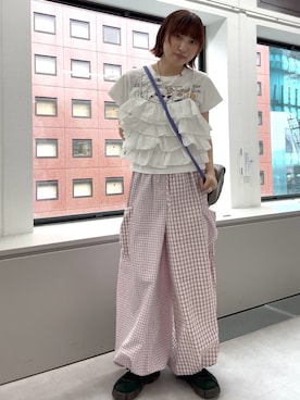 ひなのさん(レディース・159cm)の夏コーディネート