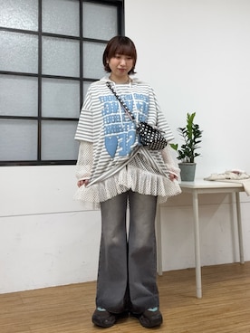 ひなのさん（レディース・159cm）の春コーディネート