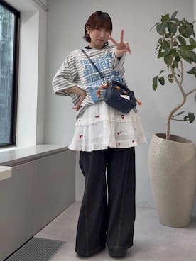 ひなのさん（レディース・159cm）の春コーディネート