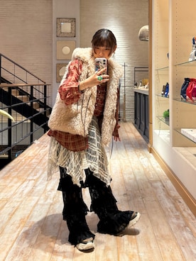 「シアーシャツ」｜ひなのさん（骨格ストレート・レディース・159cm）の夏コーディネート