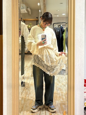 「HELLO.SANFRANCISCO（ハローサンフランシスコ）のアイテム」を使った、ひなのさん（骨格ストレート・レディース・159cm）の春コーディネート