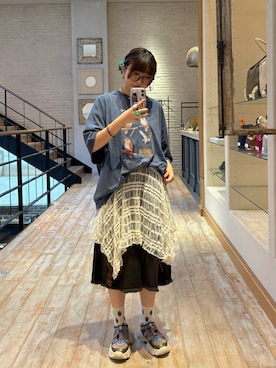 ひなのさん(レディース・159cm)の夏コーディネート