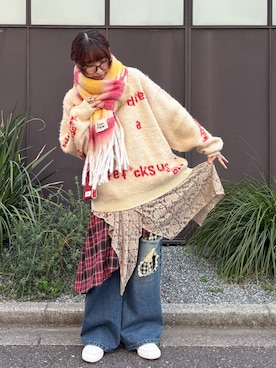 ひなのさん（レディース・159cm）の冬コーディネート